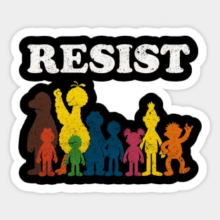 Save PBS, LGBTQ Resist Pride, Political Protest, Save Public Broadcasting, Hands-Off Sticker